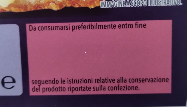 TMC - Tempo Minimo di Conservazione